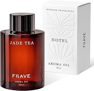 Jade Tea Hotel Diffuser Oil 100ml, 3.38 oz Aroma Oil, Scent Inspired by World’s Most Prestigious Grand Hotels, Aromatherapy Refill Fragrance for Waterless Cold Air Diffusers, Home, Office