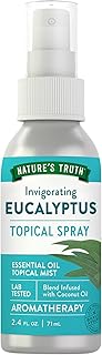 Nature's Truth Eucalyptus Mist Spray 2.4 fl oz | Pure Essential Oil for Aromatherapy