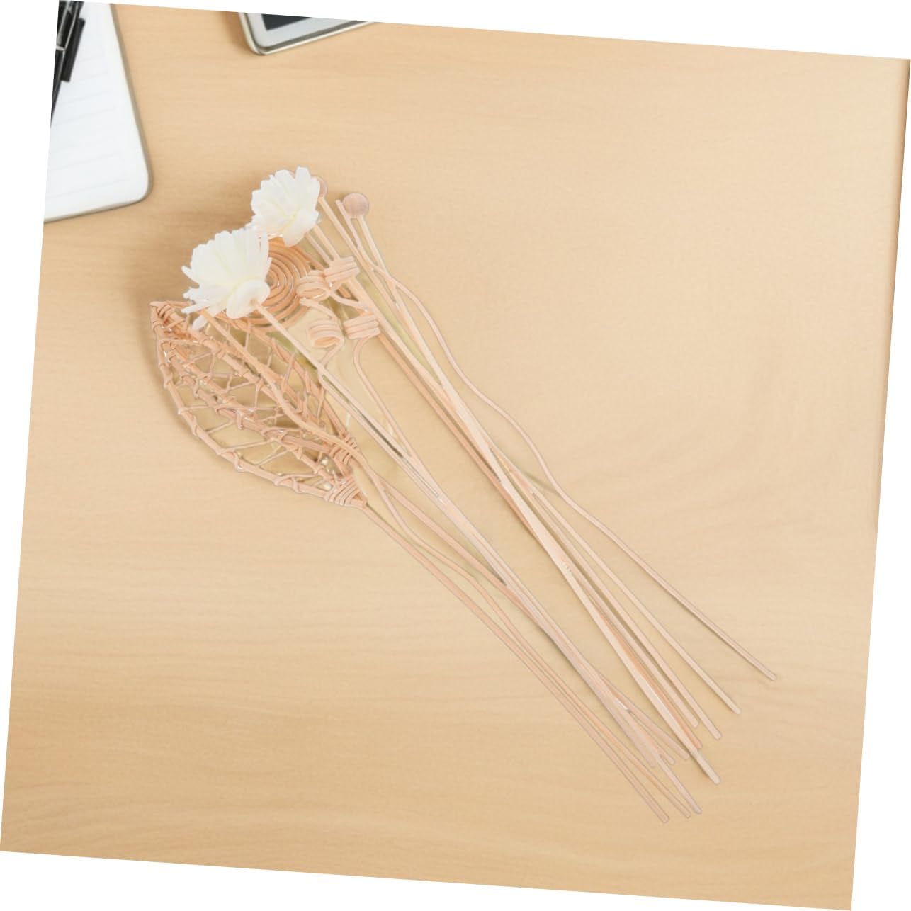 LIFKOME 24pcs Rattan Diffuser Sticks for Aromatherapy Efficient Home Fragrance Reeds for Bedroom Office and Living Use No Fire Scent Diffuser Refill Sticks