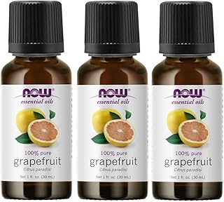 Now Foods Grapefruit Oil, 1-Ounce (Pack of 3)