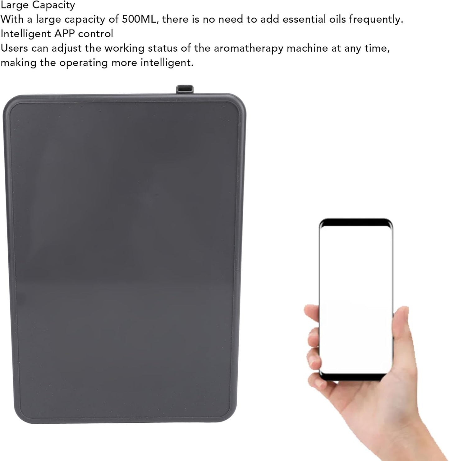 Diffuser for Essential Oils, Scent Air Machine, 500ml Aromatherapy Atomizing Diffuser, 300-500m ³ for Bedroom, Office, APP Control