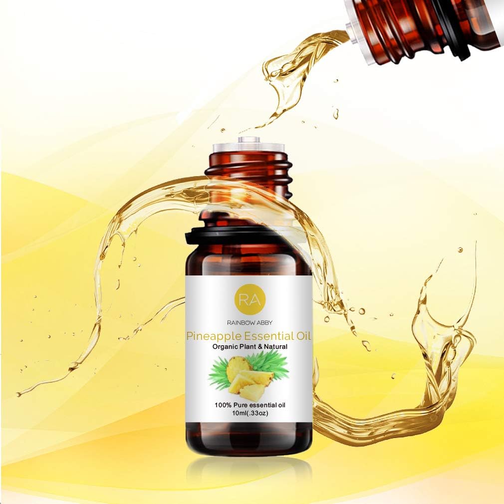 2-Pack Pineapple Essential Oil 100% Pure Oganic Plant Natrual Flower Essential Oil for Diffuser Massage Skin Care - 10ML
