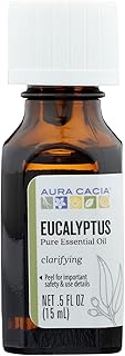 Aura Cacia Personal Care Eucalyptus Globulus Essential Oil 0.5 Oz. Bottle