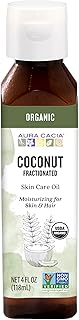 Aura Cacia Certified Organic Fractionated Coconut Oil | 4 fl. oz.