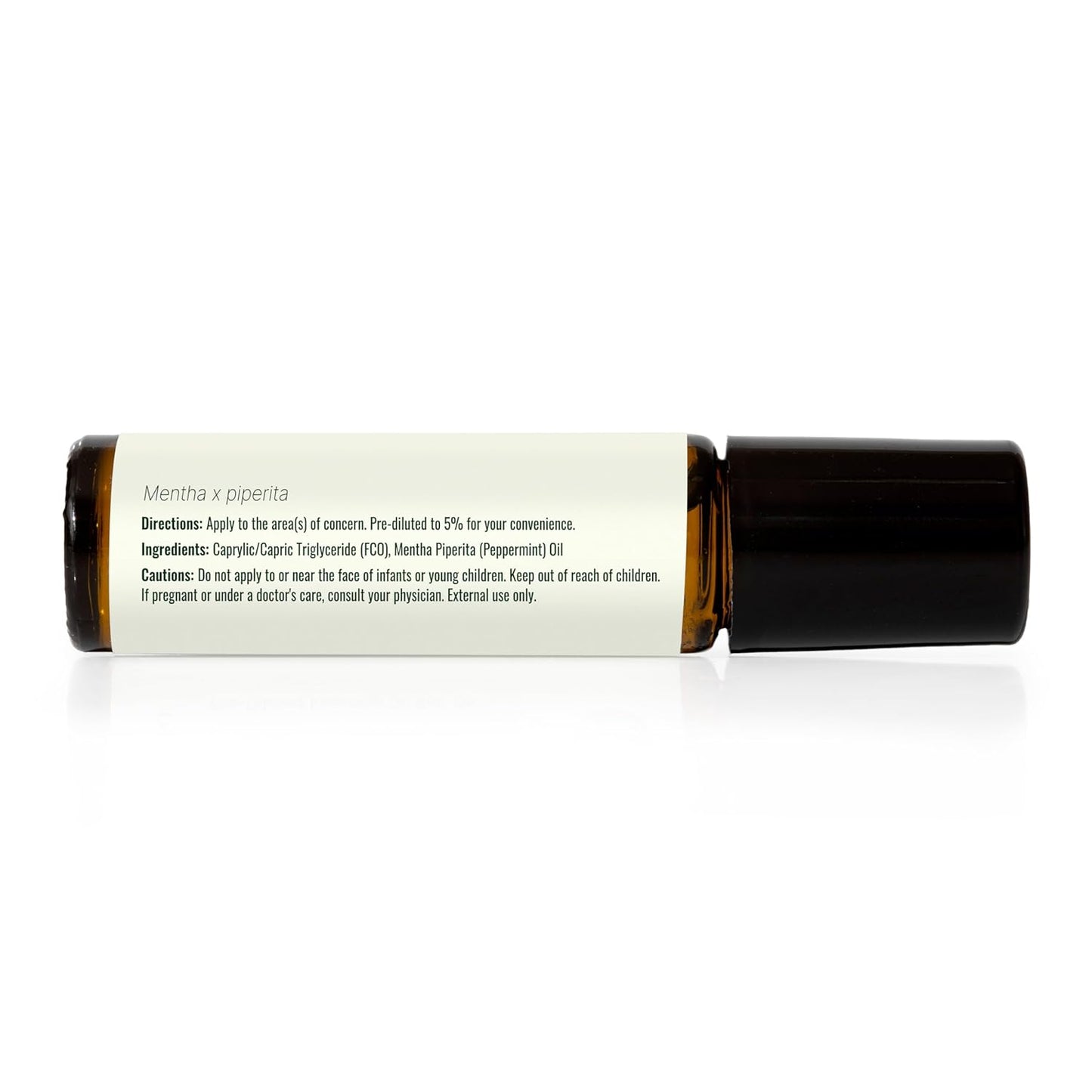 Plant Therapy Peppermint Essential Oil, 10 mL (1/3 oz), Pre-Diluted Roll-On for On-The-Go Convenience, Fresh Peppermint Scent, Great for Cooling, Easing Tension, and Uplifting Your Mood