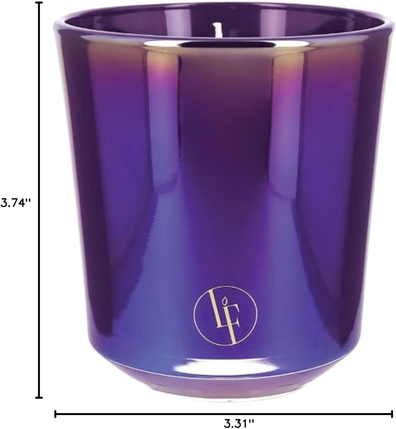 Bougies la Française x Darbie Angell Scented Candle Jar, Day Dream with Blackcurrant, Fig and Vanilla, Made in France, 200 g, Approx. 40-Hour Burn Time
