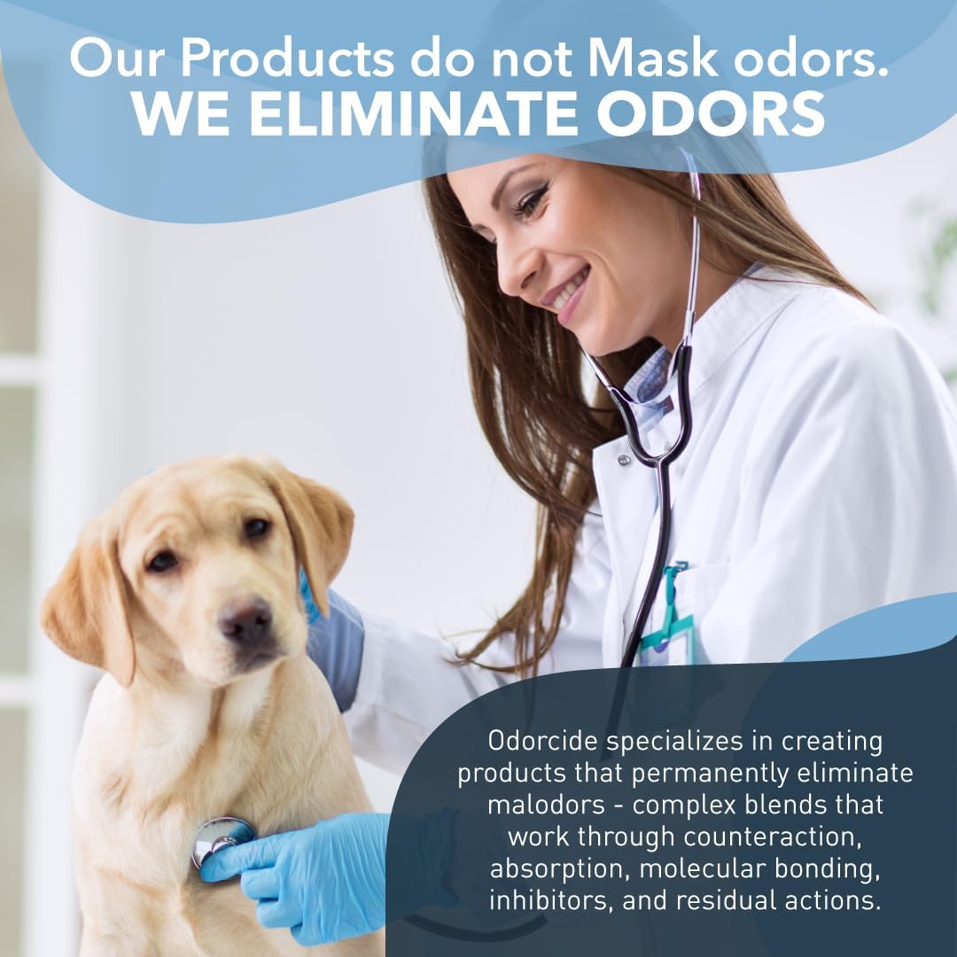 Odorcide K.O.E Kennel Odor Eliminator Fresh Scent Ready to Use Spray – For Cages, Runs & More – For Home & Kennel w/Safe, Non-Enzymatic Formula
