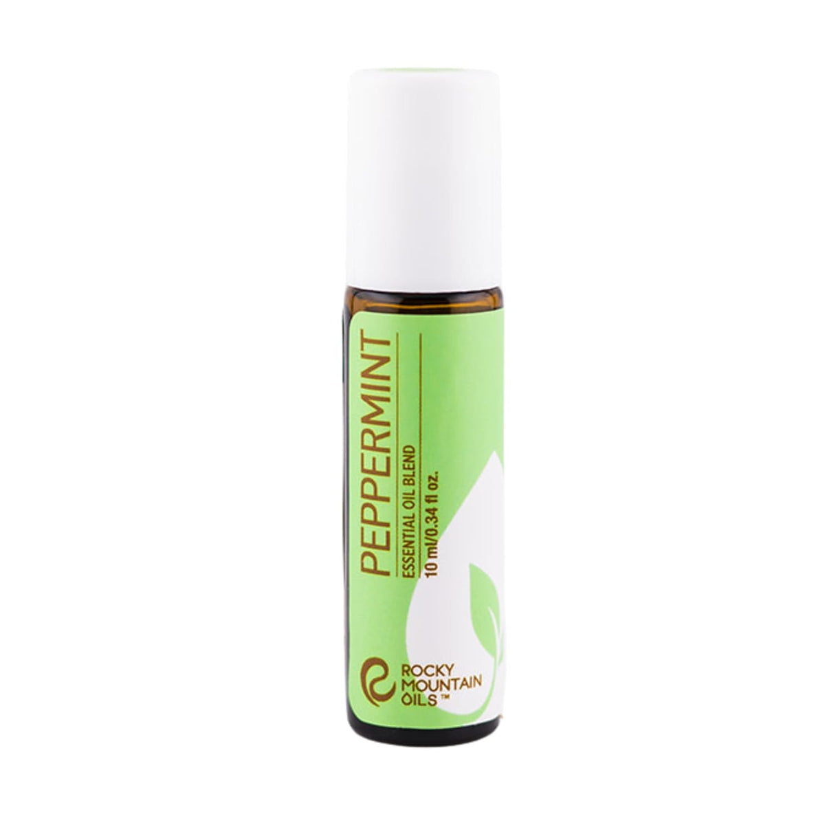 Rocky Mountain Oils Peppermint Roll-On 10ml - Natural Essential Oil Blend