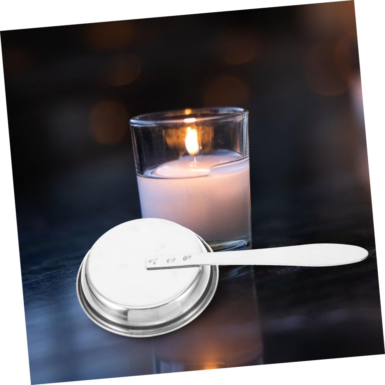 ABOOFAN 5pcs Candle Snuffer Set Stainless Steel Extinguisher Flame Snuffer for Candles Wick Dipper Home Decor