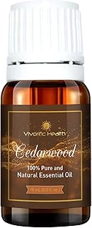 Vivorific Health Cedarwood Essential Oil-Therapeutic Grade 15 mL 100% Pure and Natural-Great for Aromatherapy and Much More-Vegan and Kosher Certified