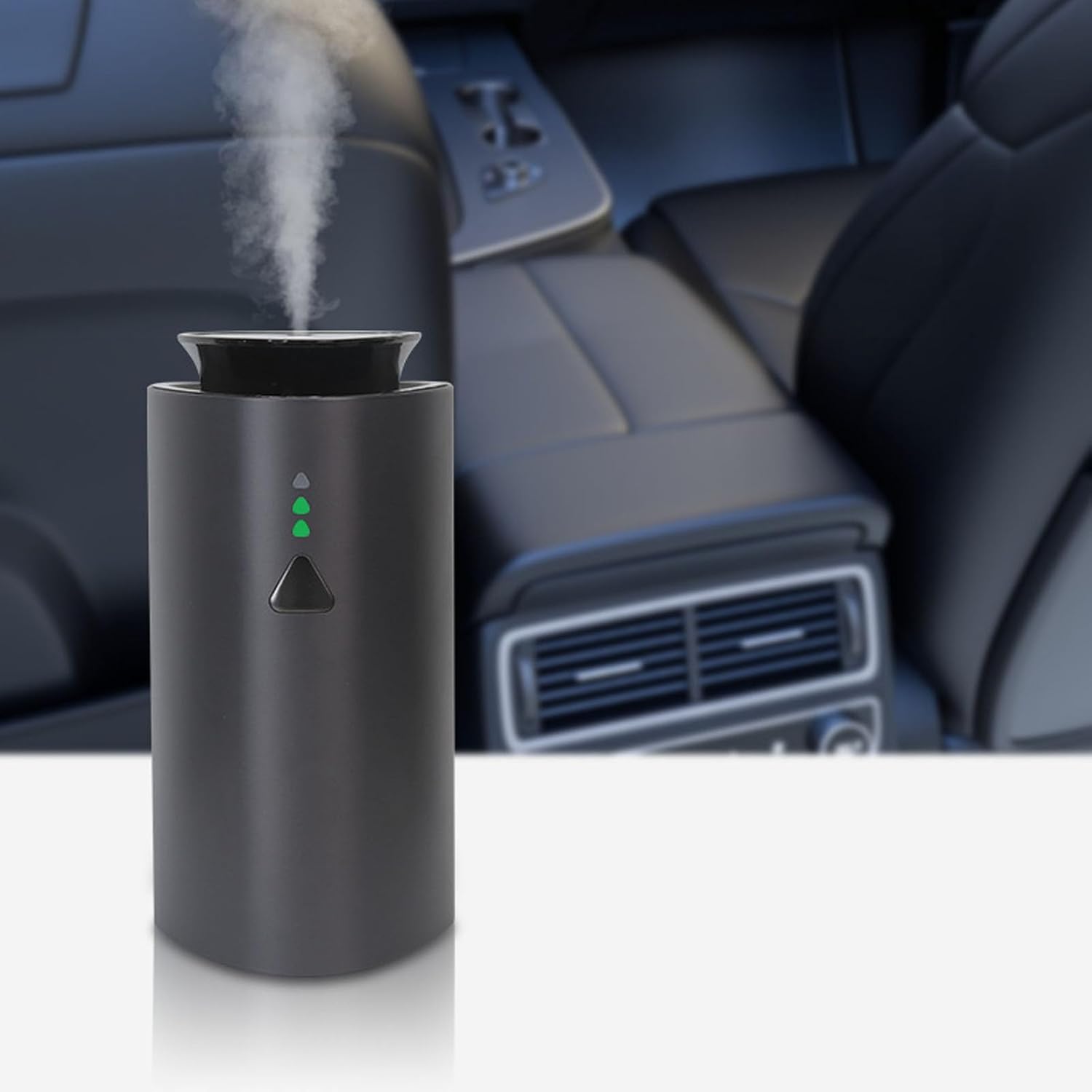 Waterless Car Diffuser for Essential Oils, Car Air Freshener Diffuser for Car Office Bedroom, 30m³, Aromatherapy Atomizing Diffuser