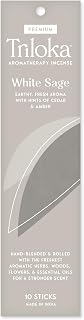 Triloka White Sage Premium Incense, 10 Sticks