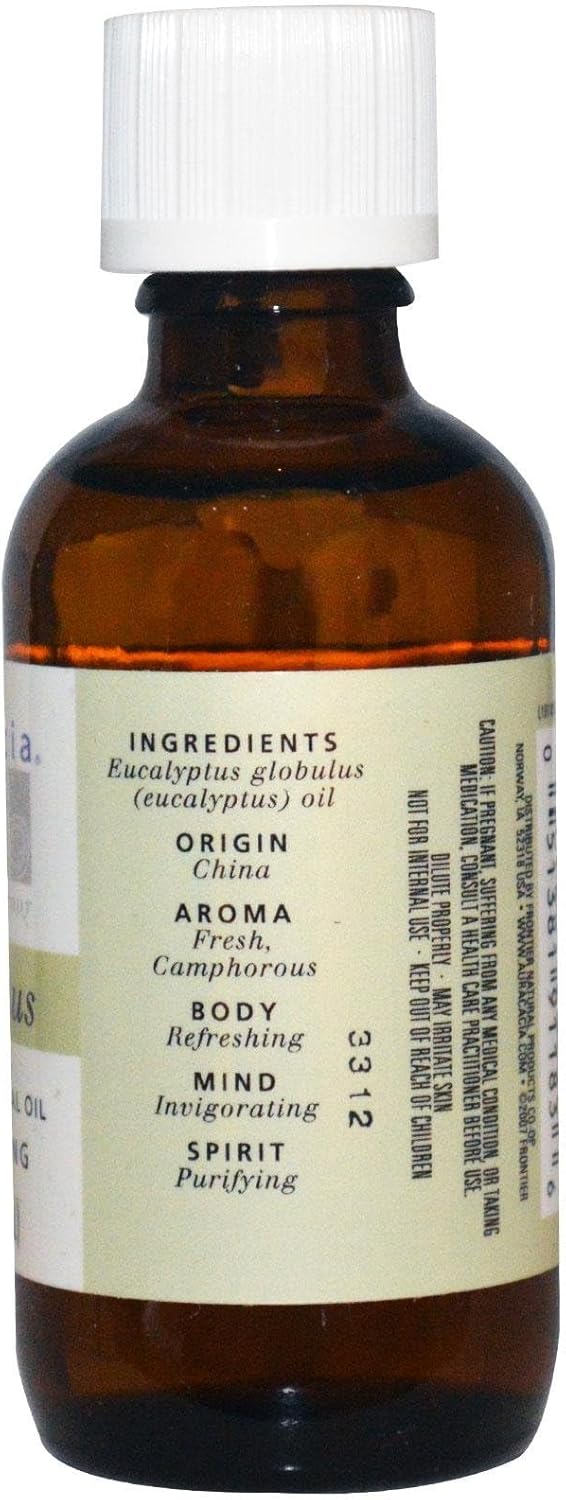Aura Cacia Essential Oil Eucalyptus 2 Ounces