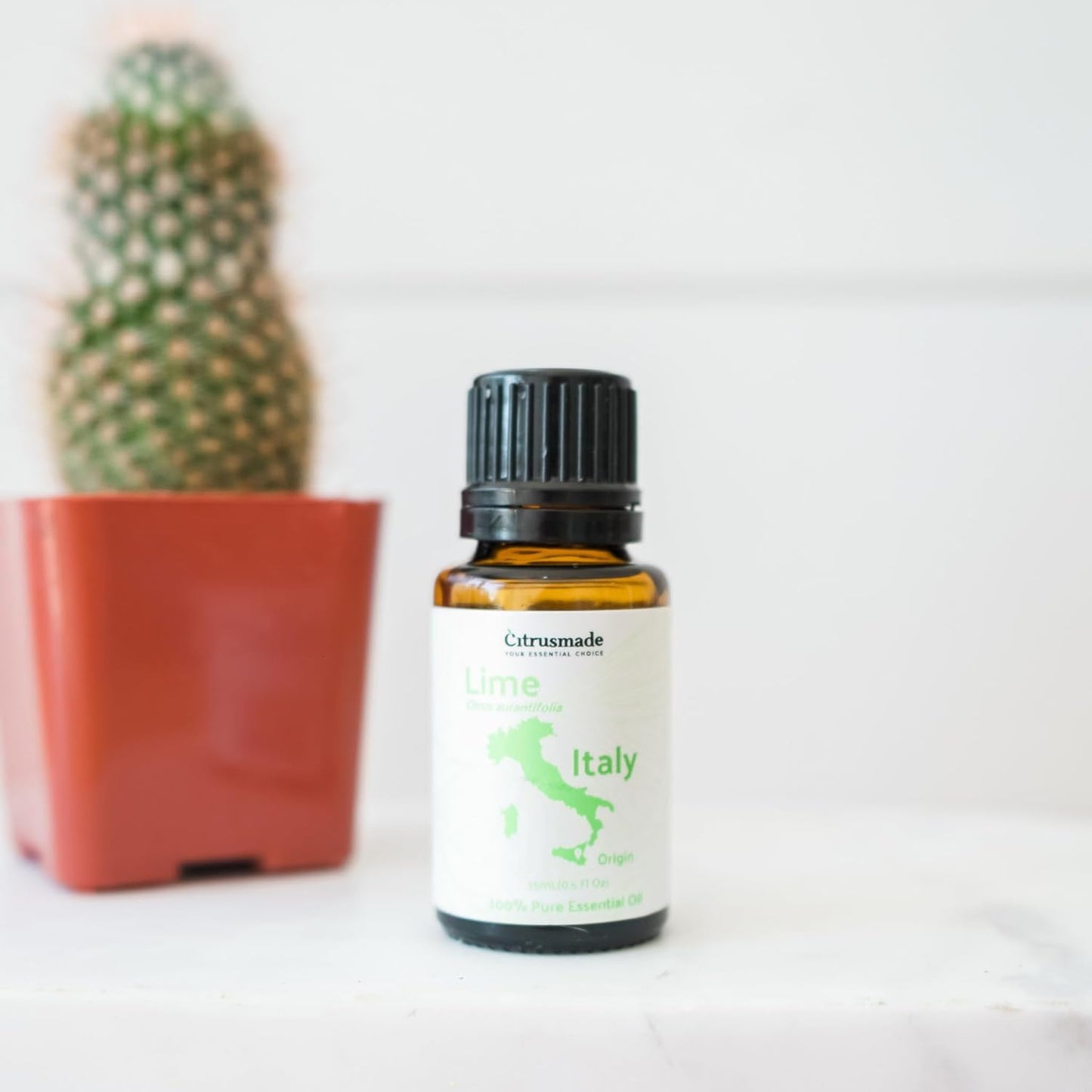 Lime Essential Oil - Direct from Citrusmade in Sicily- Pure Essential Oils for Diffusers and Aromatherapy in The Mediterranean - 100% Pure Therapeutic Grade (2LBS)