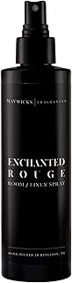 Mavwicks Fragrances - (Enchanted Rouge) Linen & Room Spray (8oz) – Bedroom & Home Fragrance Mist, Long-Lasting Freshness To Brighten Up Your Space, Fabric & Air Freshener, Aromatherapy Scent Spray