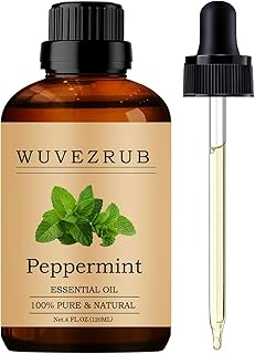 Peppermint Essential Oils 120ML, Pure Peppermint Essential Oil for Aromatherapy Diffuser - 4 Fl Oz