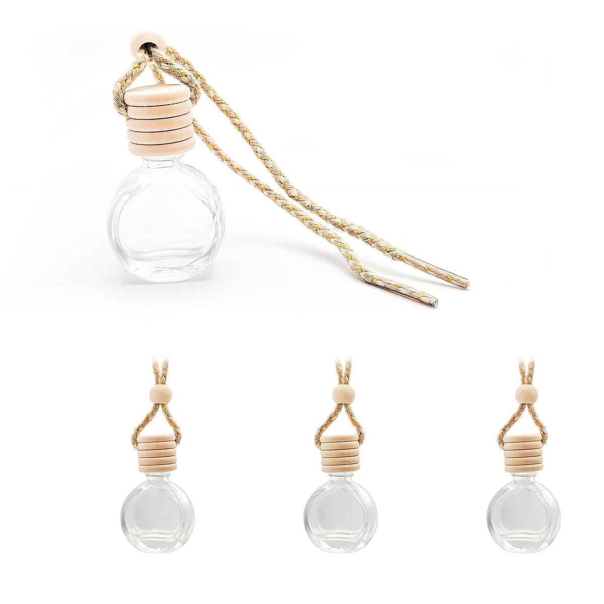 4 PCS Hanging Car Air Freshener