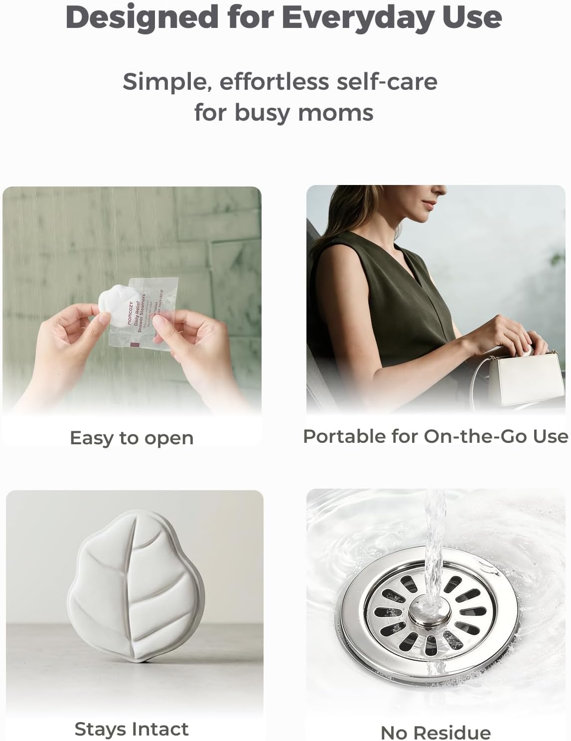 Momcozy 14 Pack Shower Steamers, Mothers Day Gifts, Self Care for Women, Bridal Shower, Aromatherapy with Natural Peppermint & Eucalyptus Essential Oil, Relaxation, Long-Lasting, Ideal Spa Gifts