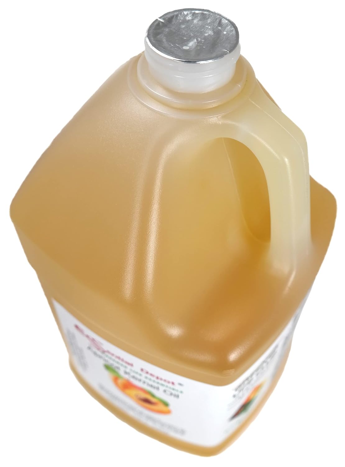Apricot Kernel Oil - 1 Gallon (128 oz) - Food Grade - Safety Sealed HDPE Container with Resealable Cap - 100% Pure and Natural for Hair, Skin, Massage, and Cooking