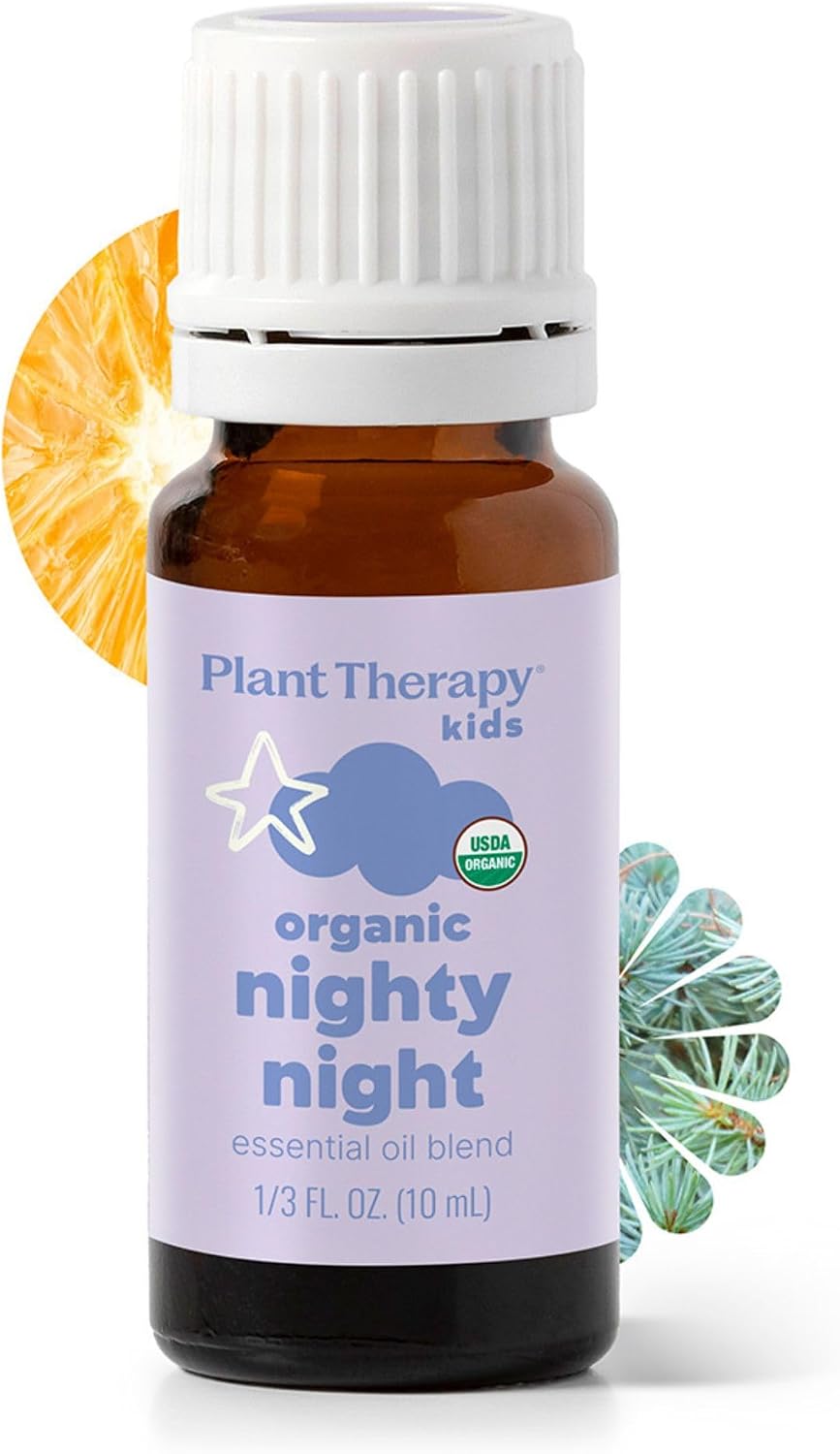 Plant Therapy Kids Organic Nighty Night Essential Oil Blend 10 mL (1/3 oz)