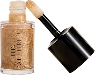 + Lux Unfiltered High Gloss SPF Lip Oil - Bronze Tinted Shimmer Lip Oil with Broad Spectrum SPF 30 - Hydrating Lip Gloss & Lip Sunscreen for Women with Jojoba & Shea Oil