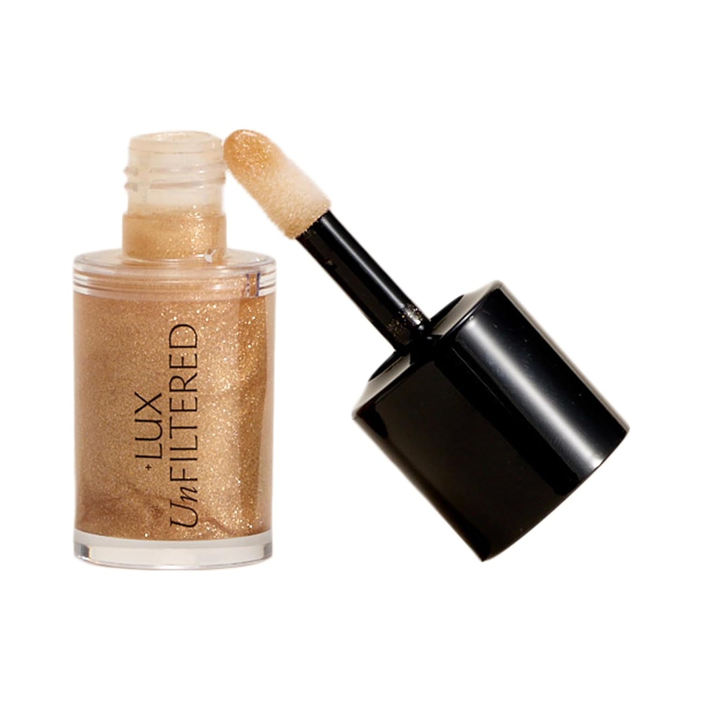 + Lux Unfiltered High Gloss SPF Lip Oil - Bronze Tinted Shimmer Lip Oil with Broad Spectrum SPF 30 - Hydrating Lip Gloss & Lip Sunscreen for Women with Jojoba & Shea Oil