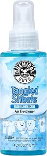 Chemical Guys Tangled Sheets Fresh Linen Scent Air Freshener Spray and Odor Eliminator, Clean Fabric Inspired Spray for Home, Office, Bathroom, Dorm, and Car Interior - 4 Fl Oz