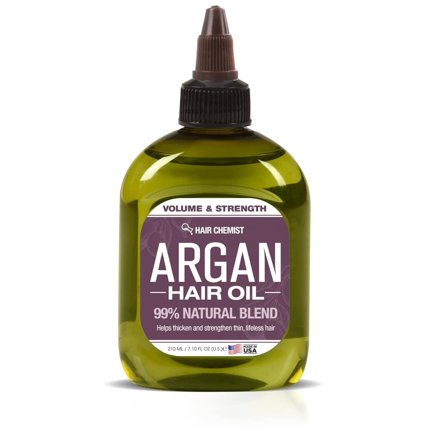 Hair Chemist Volume and Strength Hair Oil - Argan Oil 7.1 oz.
