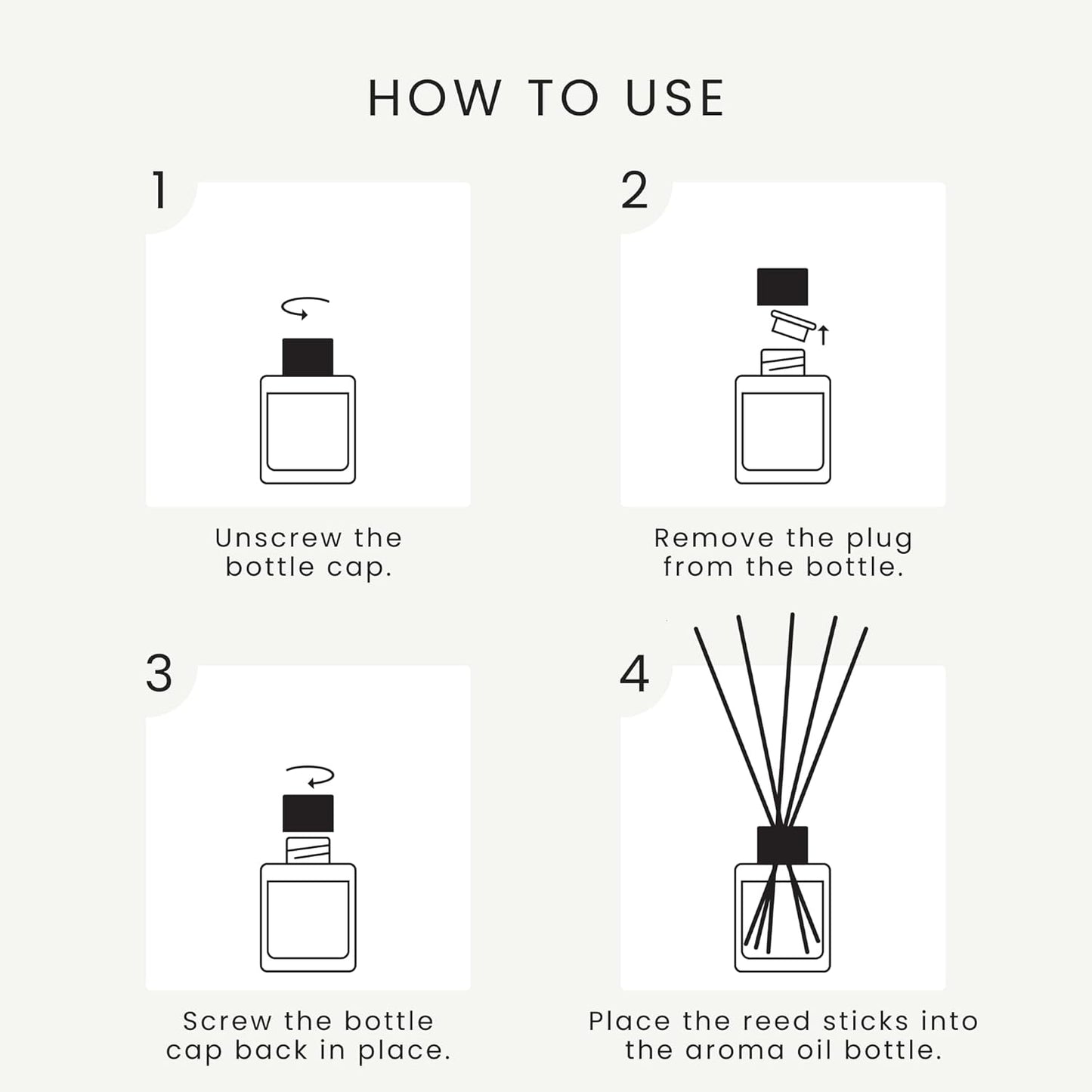 The Magic Scent Mahogany & Teakwood Reed Diffuser for Home - Luxury Scent Diffuser with Premium Fiber Reeds for Lasting Gentle Dispersal - Natural, Toxin-Free Aroma Inspired by Ambercrombie & Fitch