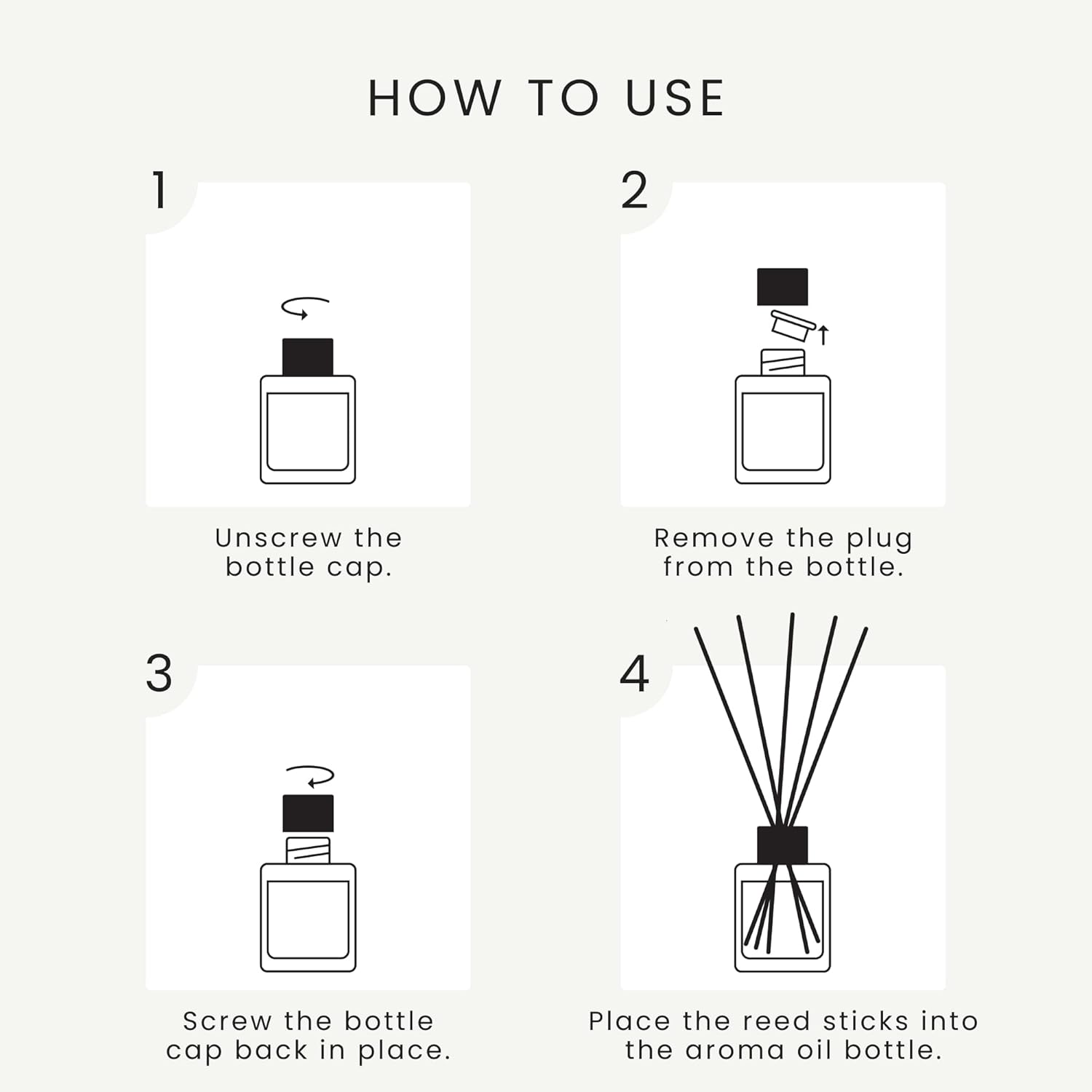The Magic Scent Mahogany & Teakwood Reed Diffuser for Home - Luxury Scent Diffuser with Premium Fiber Reeds for Lasting Gentle Dispersal - Natural, Toxin-Free Aroma Inspired by Ambercrombie & Fitch