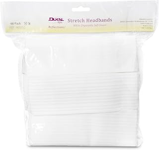 Disposable Stretchable Headband with Closure, 48 Ct.