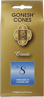 Gonesh GOCO08 Cones No.8, Perfumes of a Spring Mist Incense Sticks