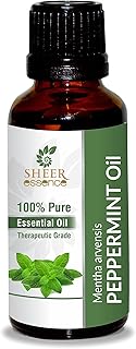 Peppermint Oil 15 ML (0.51 Fl.OZ) | 100% Pure Natural Undiluted Uncut Therapeutic Grade Mentha Arvensis Essential Oil
