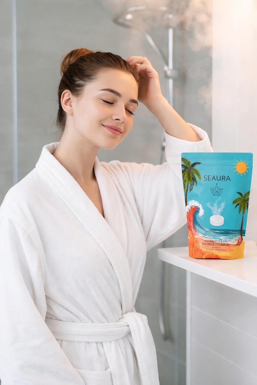 Shower Steamers Aromatherapy 20 Pack - Birthday Gifts for Women, Men, Essential Oils, Return Gifts, Spa, Self Care, Travel Essentials, Stress Relief, Relaxation, Post Workout, Yoga
