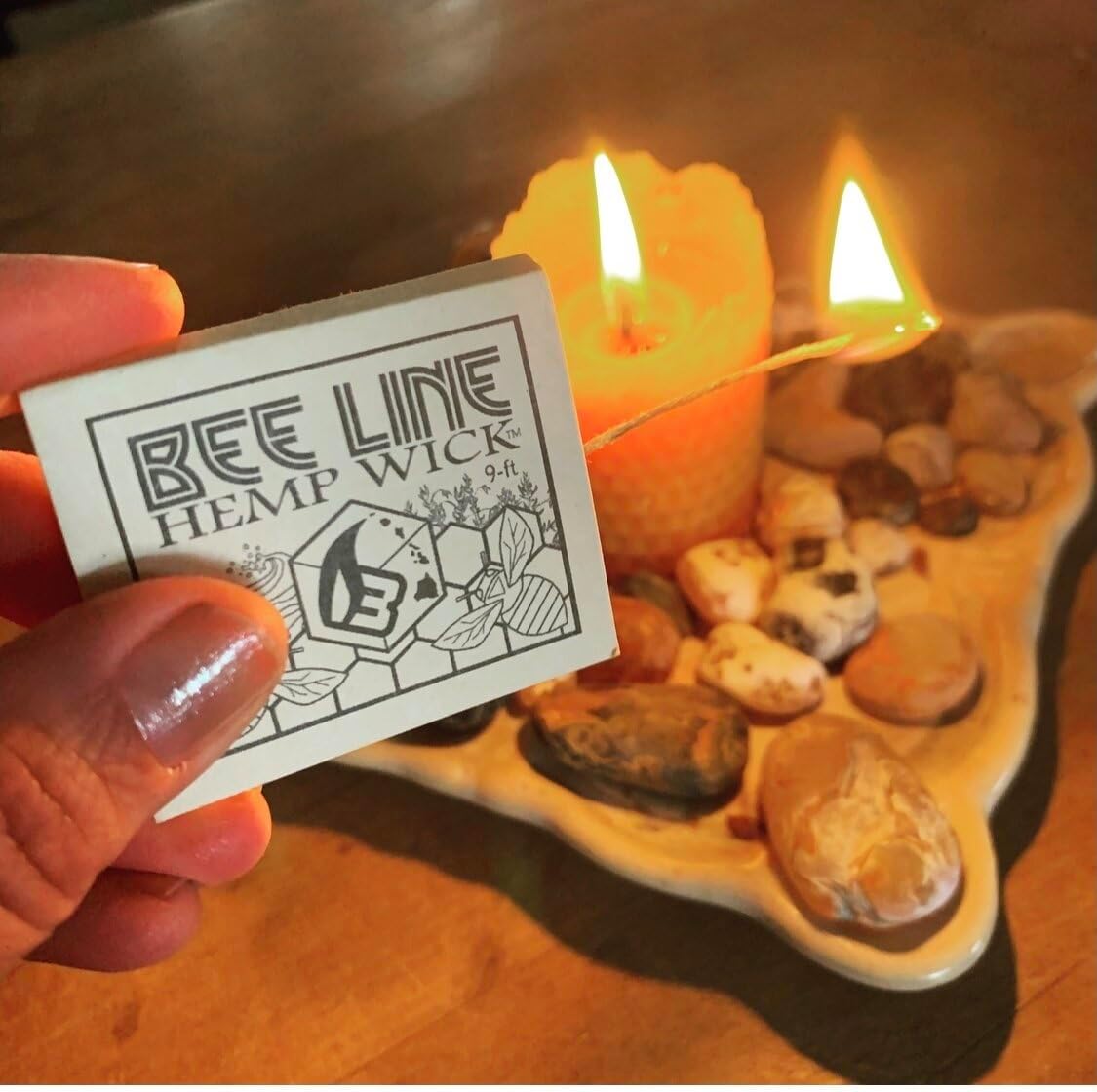 Bee Line Organic Hemp Wick (Set of 3)
