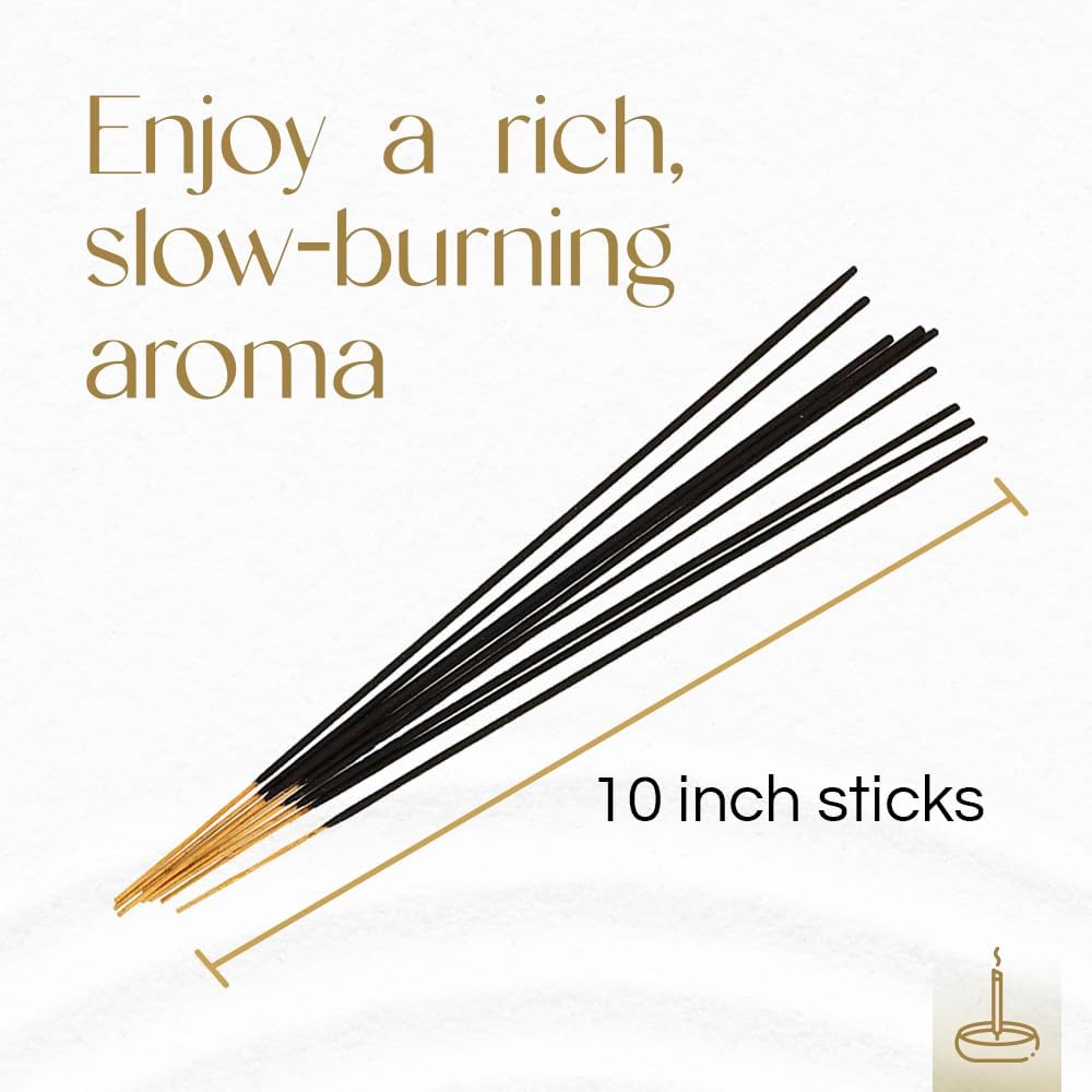 Gonesh - Classic Collection - Non-Toxic 10” Slow Burn Light Fruit & Floral Aromatic Sticks - No. 8-100 Pack