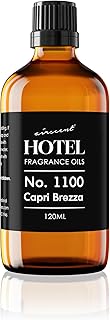 AirScent Capri Brezza Diffuser Oil No. 1100 - Grapefruit Pineapple Mango - Volcano-Inspired Fragrance Oil for Ultrasonic and Waterless Diffusers and Crafting - 120 mL, 4 fl oz Glass Bottle
