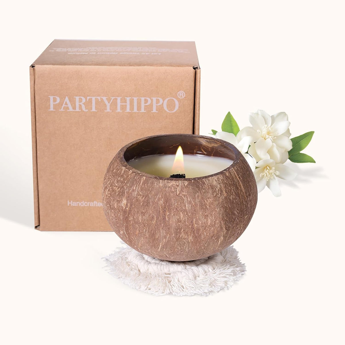 Coconut Shell Scented Candle