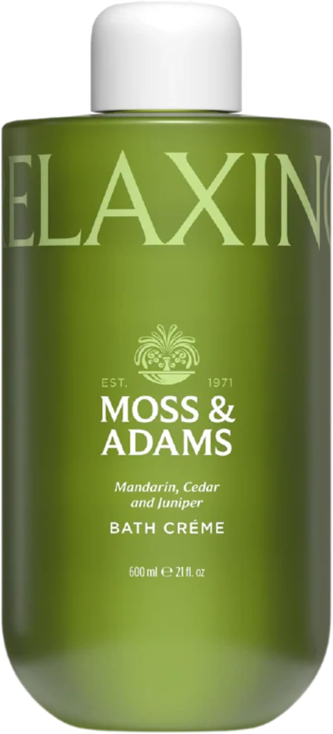 Moss & Adams Bath Crème, Relaxing Body Wash, 20oz