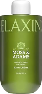 Moss & Adams Bath Crème, Relaxing Body Wash, 20oz