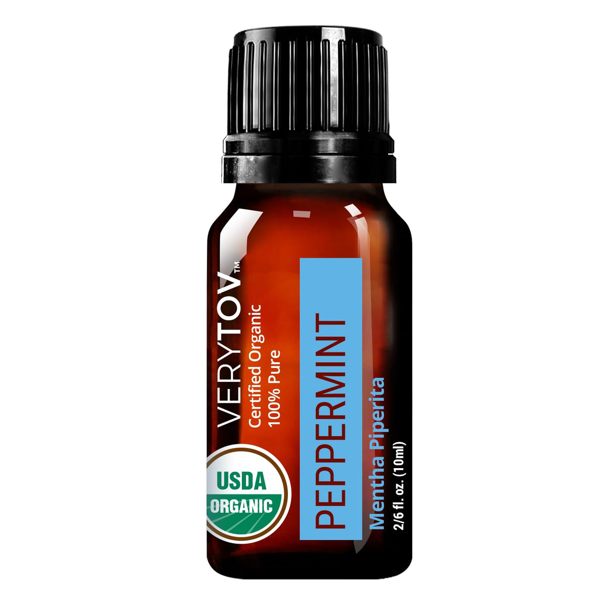Premium USDA Organic Peppermint Essential Oil - 100% Pure Natural Undiluted