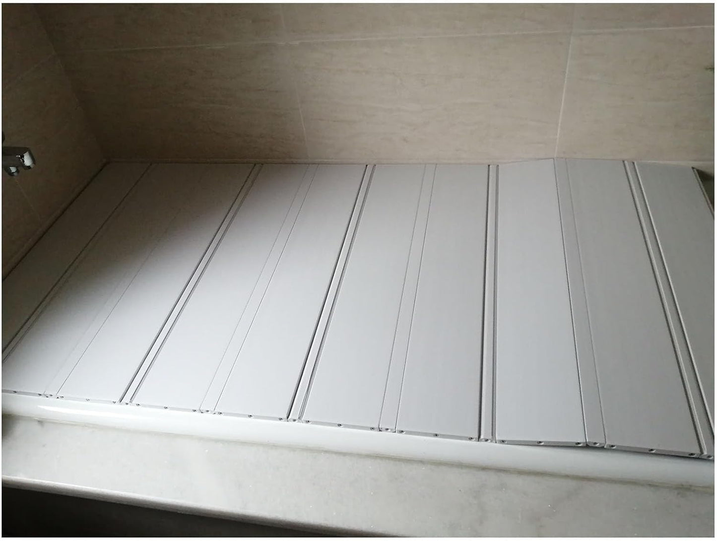 Dustproof Bathtub Insulation Cover - Foldable Bath Lid & Tray Shelf for Spa, Shower & Bathroom - 1.2cm Thick, Durable, Easy to Clean (80x120cm)