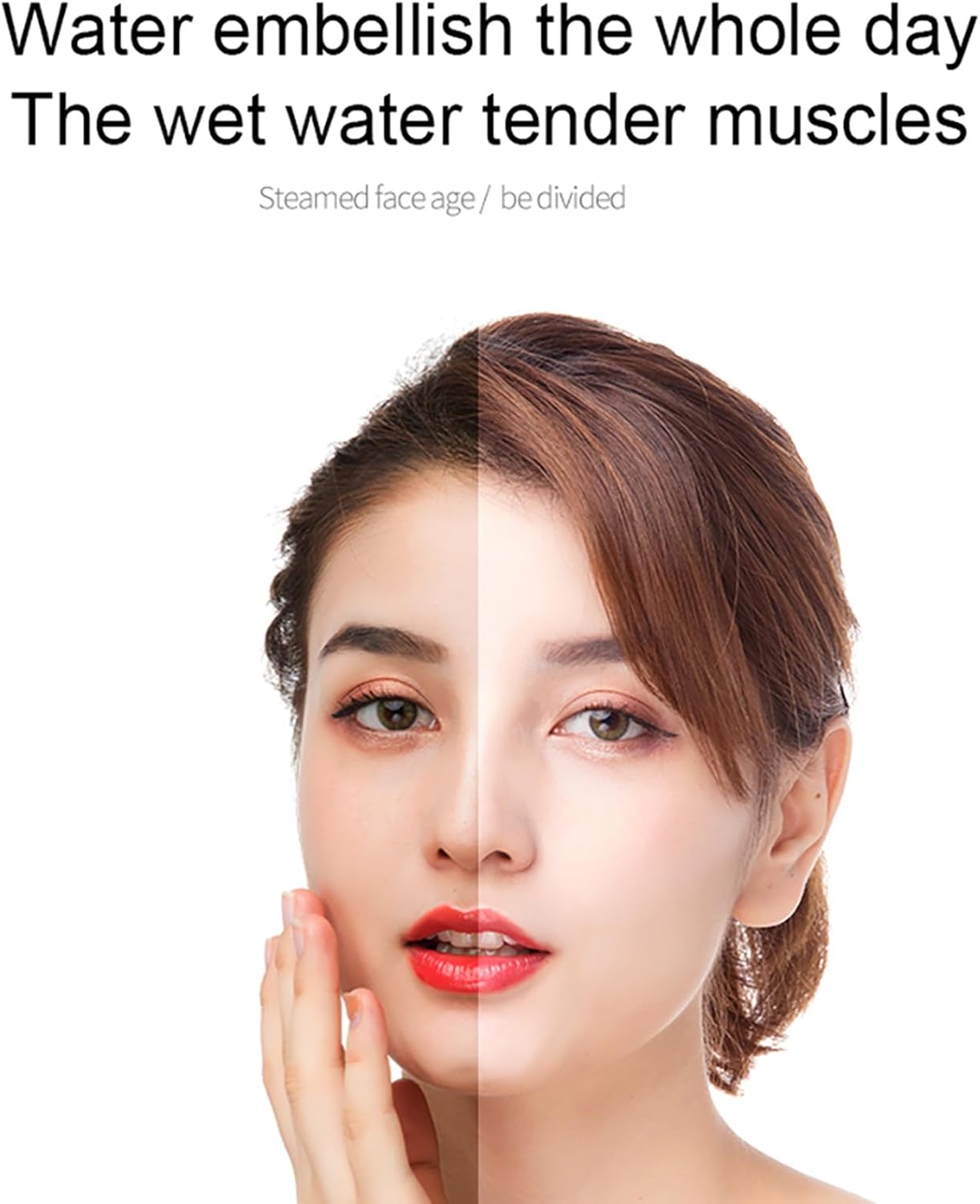 Portable Home Face Steam Machine, Nano Facial Steamer with Extendable Arm and 360 Degree Adjustable Nozzle, for Personal Care Use at Home or Salon, Idea for Deep Cleaning/Face Moisturizing