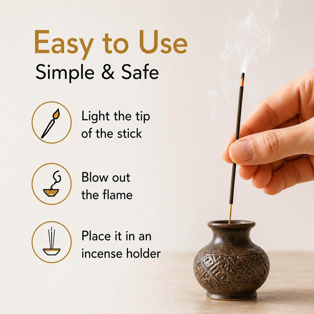 Incense Sticks Variety Pack 7 Luxury Fragrances - Nag Champa, French Lavender, Jasmine, Sandalwood, Pineapple, Black Musk, Baby Powder Incense for Meditation, Yoga & Home Aroma, Krishnascents