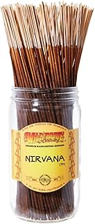 Wild Berry Incense Sticks - Nirvana - Soothing Fragrance with Vanilla and Lavender - Hand Dipped in The USA (100 Count)