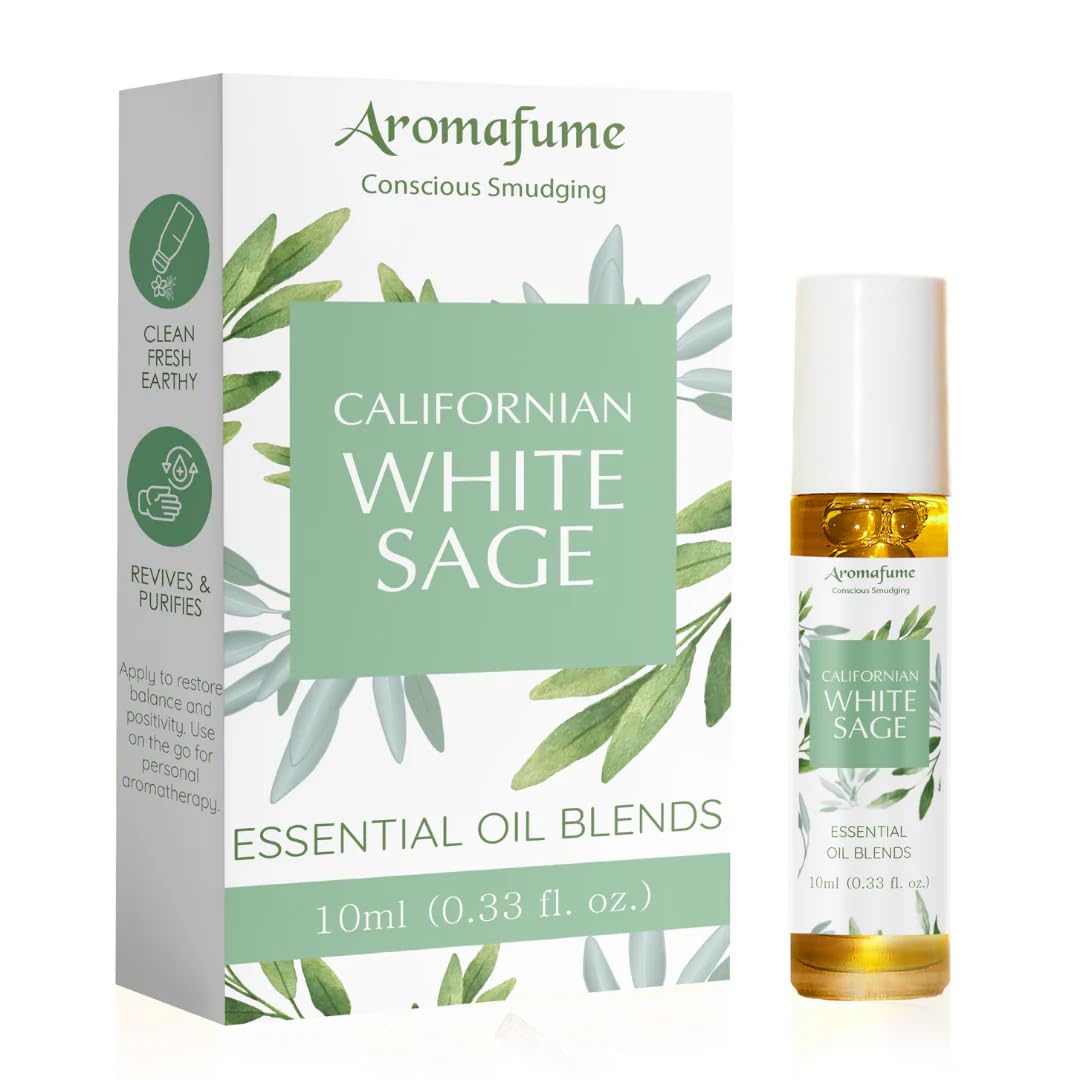 Californian White Sage Essential Oil Roll-On Blend by Aromafume