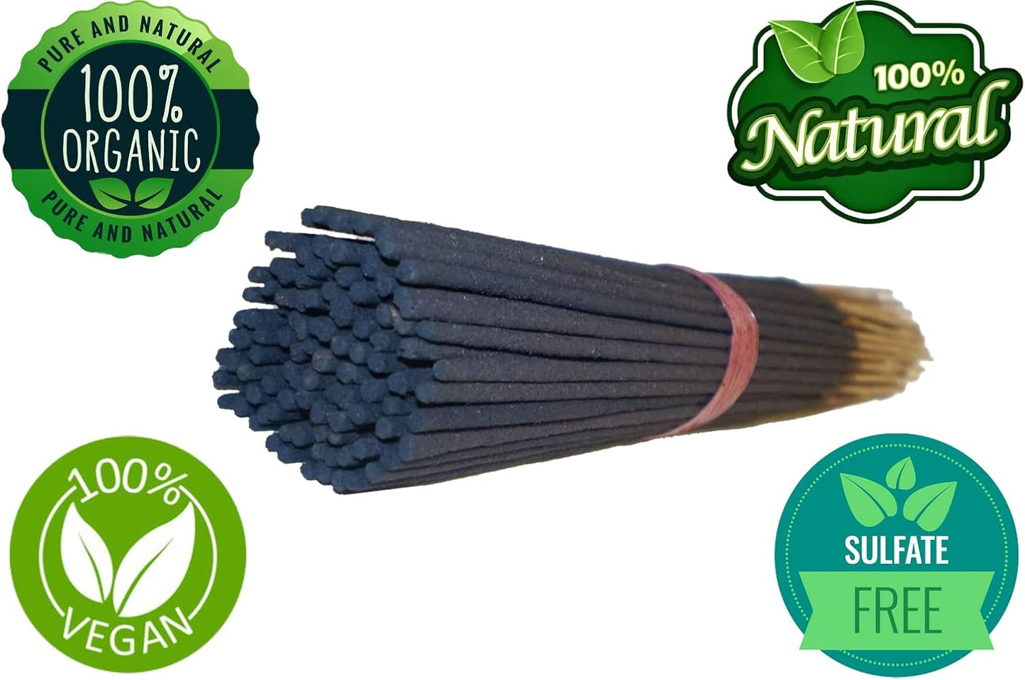 Yajna-Sandalwood-Incense-Sticks 100%-Natural-Handmade-Hand-Dipped-Incense-Sticks Organic-Chemicals-Free For-Purification-Relaxation-Positivity-Yoga-Meditation The-Best-Woods-Scent (500 Sticks (750GM))