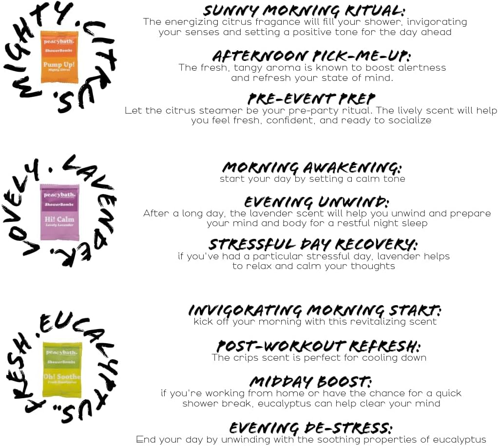 Shower Steamers Aromatherapy 24 Pack - with Essential Oils, Fathers Day Gift for dad, Birthday Gifts for Women, Relaxation Stress Relief Self Care – Home SPA, Teacher Appreciation Gift - Eucalyptus