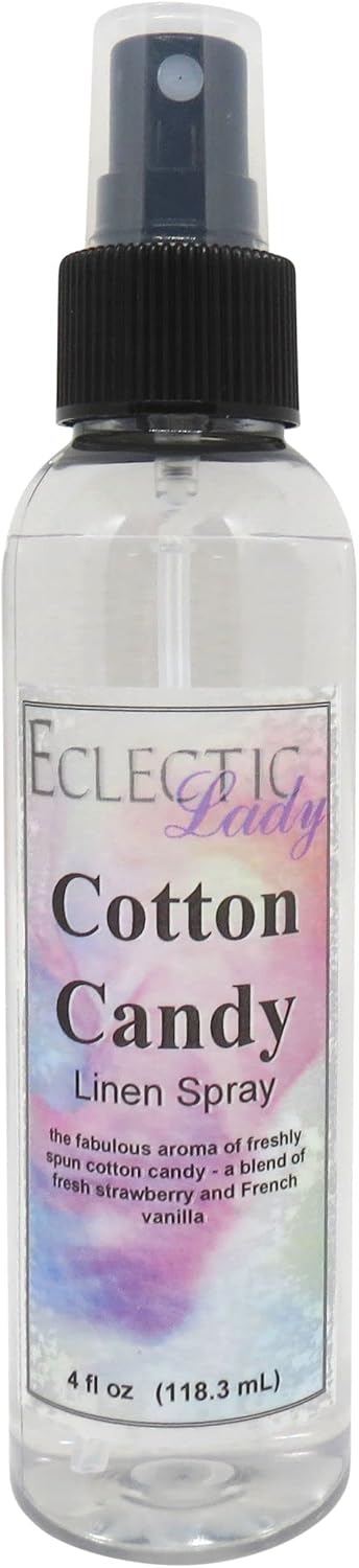 Cotton Candy Linen Spray, 4 oz, For Bed, Fabric & Pillow