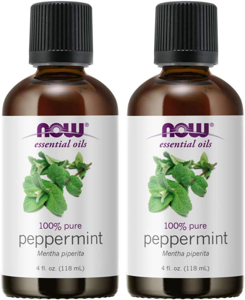 Peppermint Oil 100% Pure & Natural - 4 oz. (Two Pack)